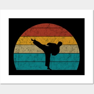 Vintage karate Posters and Art